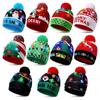 Christmas LED Hat Soft and Comfortable Beanie Knitted Hat with Colored LED Light