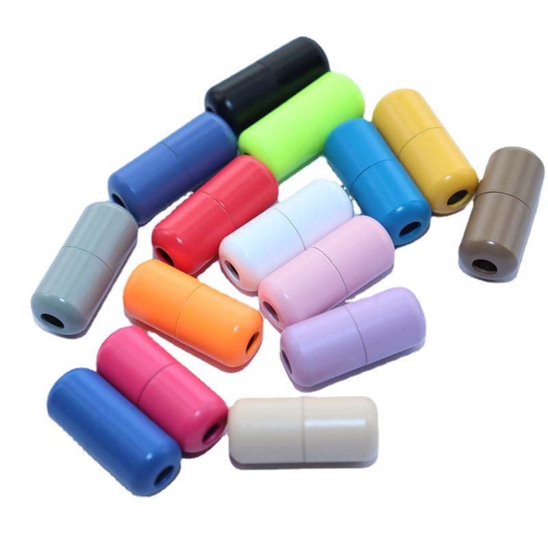 Colorful Aluminum Capsule Buckles for No-Tie Shoelaces