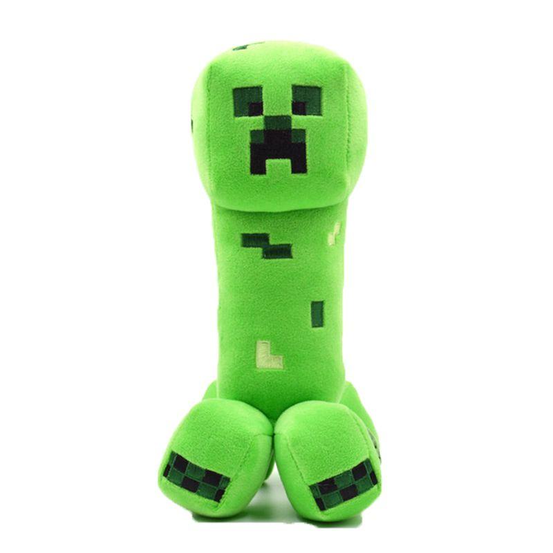 Очаровательные плюшевые игрушки Minecraft с мягкими персонажами Крипера, Эндермена и Волка