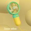 Мультяшный портативный мини-вентилятор с держателем для мобильного телефона - Бесплатная доставка