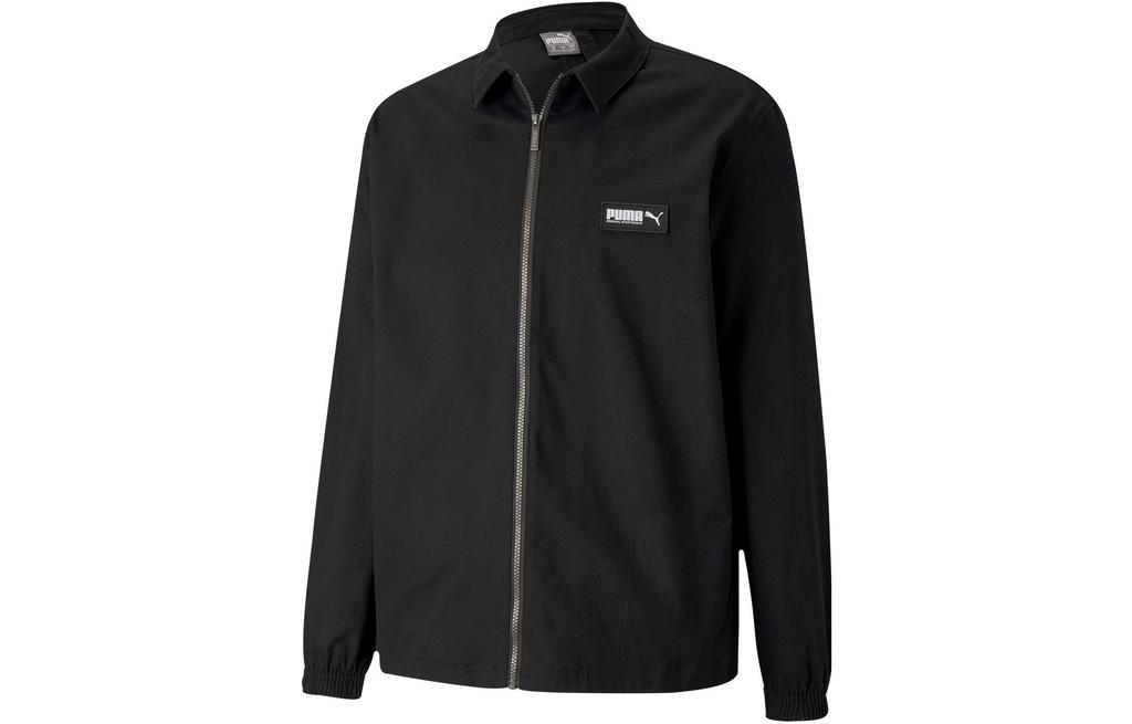 PUMA Jackets Men's Black Lapel Moderate Other 582702-01