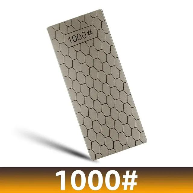 Алмазный камень для заточки ножей 600 # 1000 # 800 # Точильный камень Точилка для ножей Ультратонкий точильный камень с сотовой поверхностью