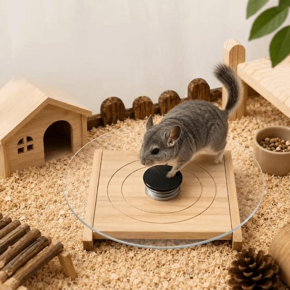 Silent Hamster Running Wheel Long-Lasting Hamster Exercise Wheel Habitats Toys