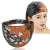 Hollow Mesh Flower Headband Hair Hoop Wide Side Head Wrap Fashion Lace Hairbands  Mother