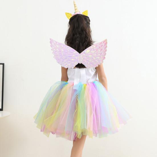 Детское представление Крылья ангела красочный образ принцессы легкий многоразовый сценический реквизит