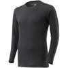 Mizuno Breath Thermo Thick for Crew Neck Long Sleeve Size M Underwear, Heat-Generating Innerwear, Active, Men's Shirt, Black,