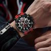 MINI FOCUS 0349G Многофункциональные водонепроницаемые кварцевые спортивные часы для мужчин