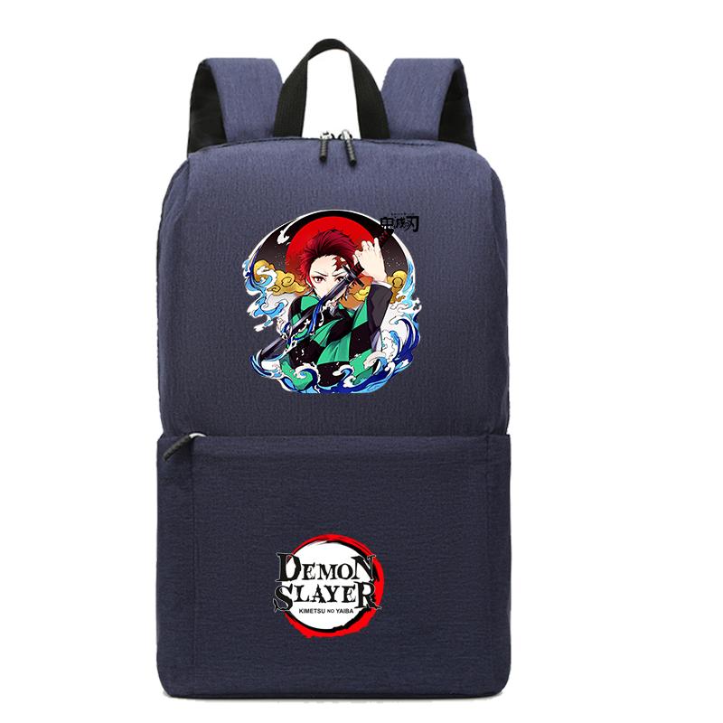 Рюкзак в стиле аниме «Убийца демонов» Nezuko Kawaii, школьная сумка с героями мультфильмов, большая вместимость, манга для путешествий, повседневная сумка для книг для девочек для взрослых