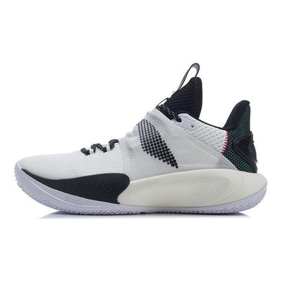 Баскетбольные кроссовки LiNing Sonic 9 Youth Low Детские кроссовки Черный Белый ABPR031-1
