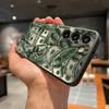 Роскошный D-долларовый US-S Чехол для телефона Samsung A56 A36 A26 A16 A15 A25 A35 A55 A14 A34 A24 A54 Черный Мягкий чехол