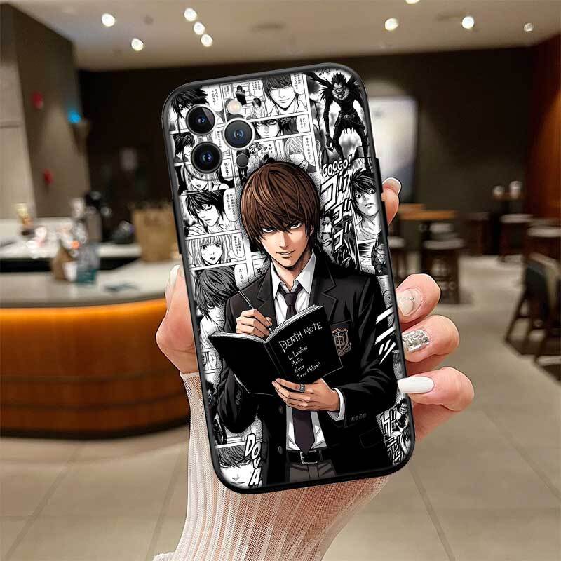 Death Note Case for Samsung Note 20 10 S25 Plus Ultra Lite FE M20 M21 M30 M31 M51 A11 A26 A51 A52 A53 A56 A70 A71 A72 A73