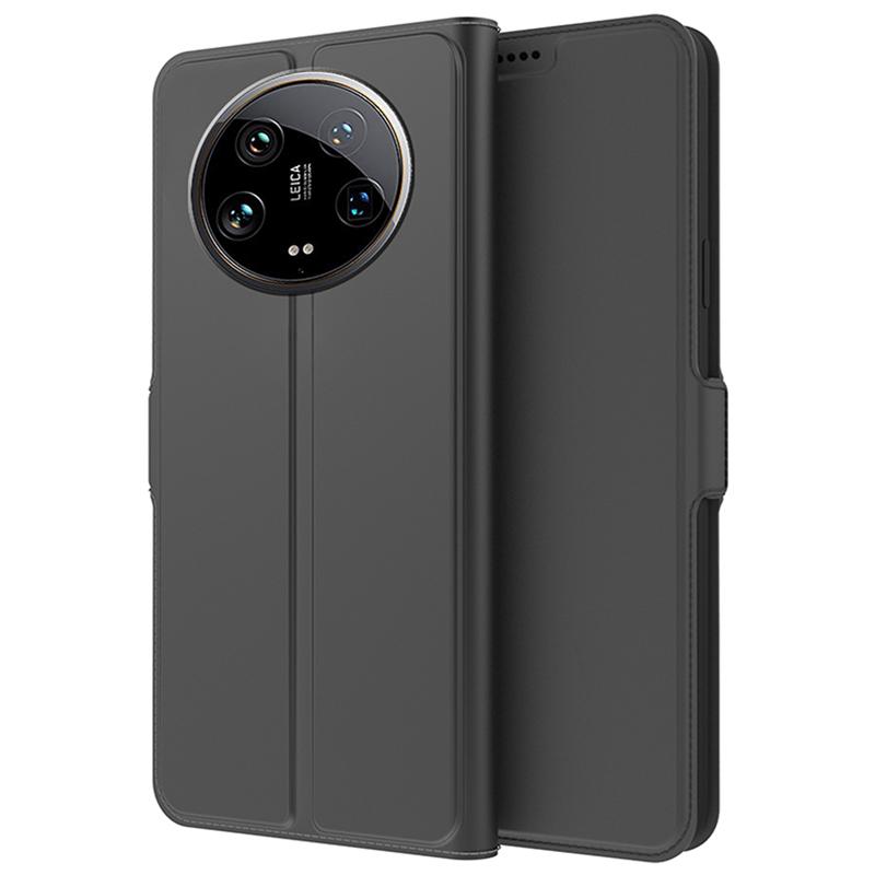 Для Xiaomi 14 Ultra Чехол Внутренняя оболочка из ТПУ Держатель для карт Кожаный чехол-подставка для телефона