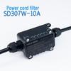EMI 220V Single Phase 10A Power Cable with C13 Interface & Anti-interference Filter for HIFI Audio