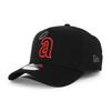 [New Era] Cap 9FORTY Snapback California Angels MLB TONAL POP A-FRAME SNAPBACK CAP CALIFORNIA ANGELS Hat 940 AF A-Frame Black [Used]
