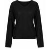 Shop   Women S Korean Vneck baSic PLain SeaSonaL L S Knit Top Brown Frb Wkn260