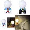 Superhero Cartoon Led Desk Lamp With Energy Saving Light For Kids Bedroom Decor