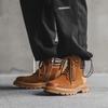Мужские ботинки в стиле business casual Модные Универсальные Трендовые Подходят для свиданий Ежедневных поездок на работу и Ношения Удобная Мягкая подошва Нескользящий дизайн Фа