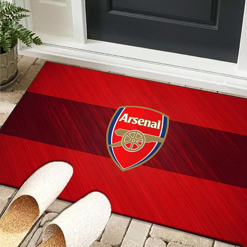 1PC rug Arsenal Football Club Crest Carpet, Chair Rug,Area Rug for Office Bedroom living rooms bedroom, Doormat decor Christmas fan gifts