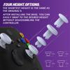 EXtremeRate ThumbsGear V3 сменный эргономичный стик для большого пальца, совместимый с Xbox Core, сменный аналоговый стик для большого пальца, совместимый с Xbox One