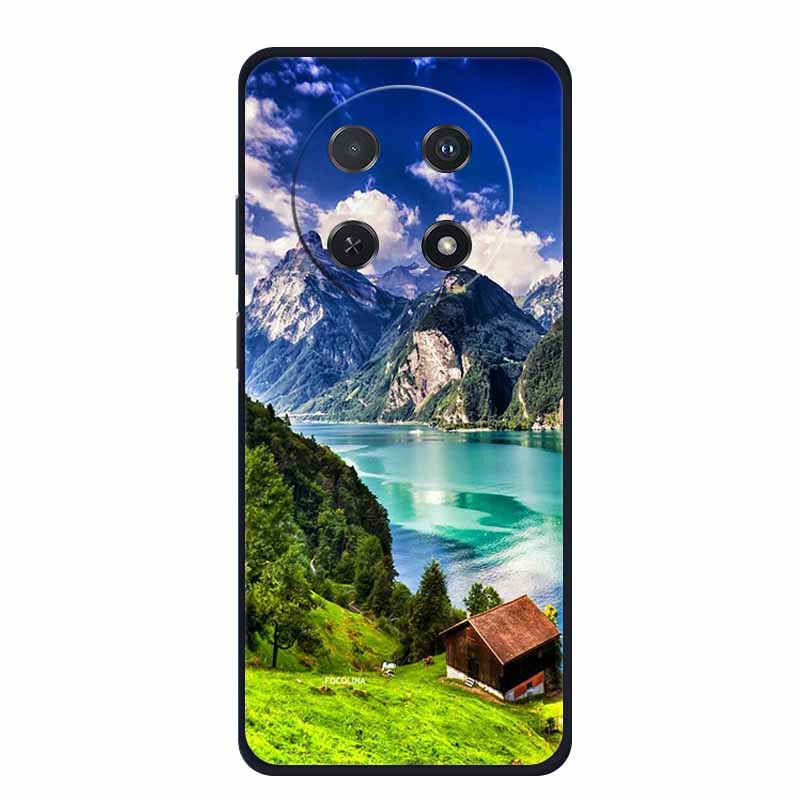 Чехол для телефона Huawei Nova 14i Задняя крышка Ударопрочный Черный Силикон Мягкий Funda Para Для Huawei Nova 12i Y91 13i Чехол Coque