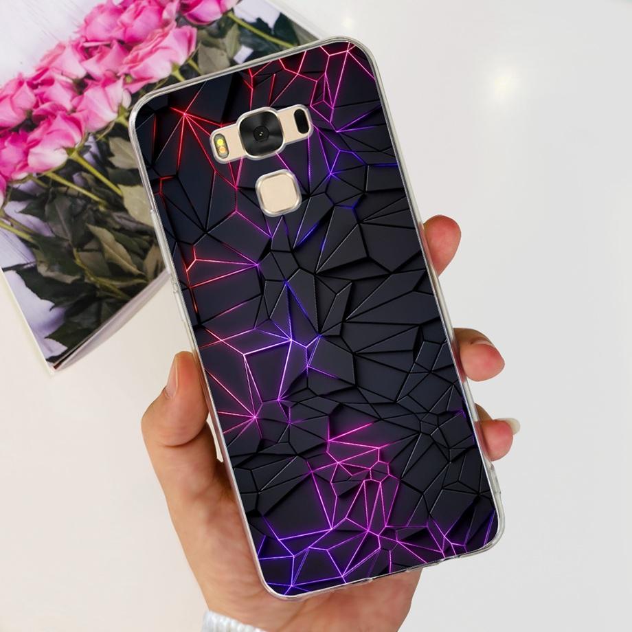 Для ASUS ZenFone 3 Max ZC553KL Задняя крышка Чехол Мягкий Прозрачный Силикон Ударопрочная Защита Funda Coque На ASUS ZC553KL Capas
