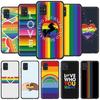 Чехол для геев и лесбиянок ЛГБТ «Радуга Прайд» для Samsung Galaxy A51 5G A71 A50 A21s A31 A10 A20e A41 A70 A30 A11 A40 A20s, черный чехол из ТПУ