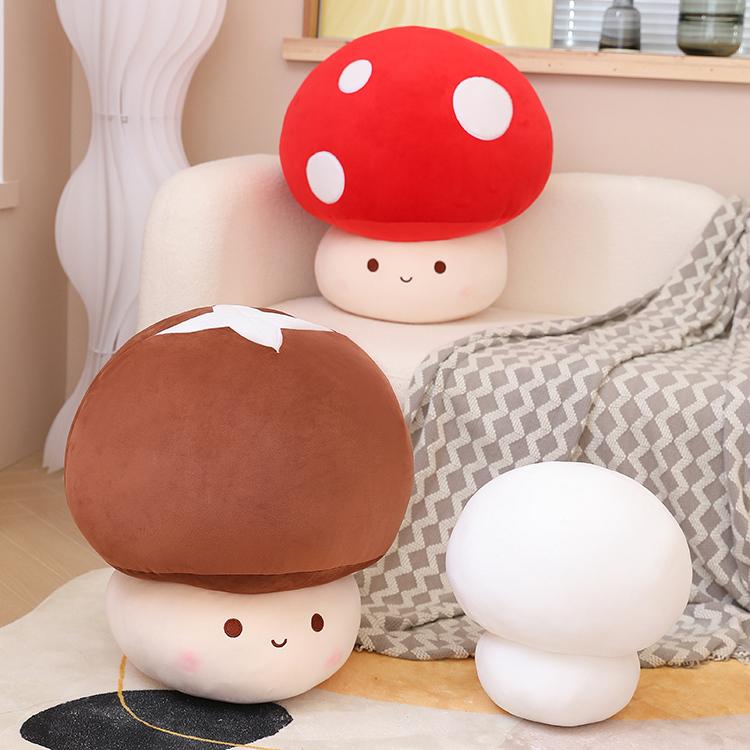 Kawaii Грибные плюшевые куклы, имитация растения, подушка, милые игрушки для домашнего декора, подушка для сна, мягкие мягкие куклы