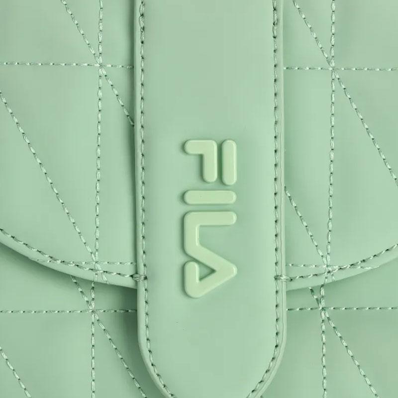 New FILA Polyurethane Shoulder Bag, Crossbody Bag Regular Women's Light Bright Green F13W341164FLG
