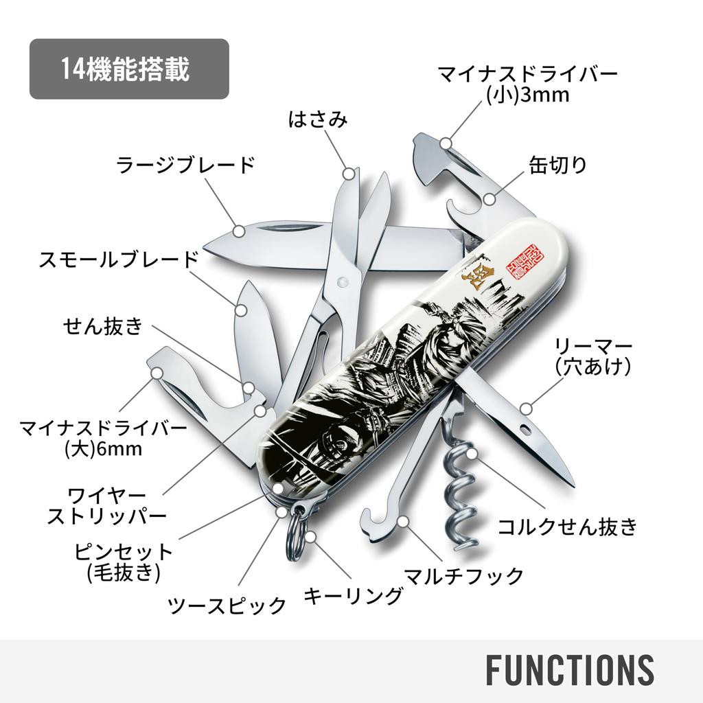 VICTORINOX Sengoku Sumie Climber коллекция Битва при Каванакадзима Уэсуги Кэнсин мультитул в специальной коробке из павловнии официальный продукт 1.3703.7-X20