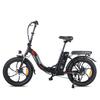 FAFREES F20 Folding Electric Bike For Adult 20 Inch Fat Tires Outdoor Riding E-Bike 36V16Ah Battery 250W Motor City Commuting Electric Bicycle