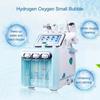 6 в 1 Bubble Oxygen HydraFacial Machine Hydra Facial Machine Пузырьковая машина для лица Водородная микродермабразия Салон
