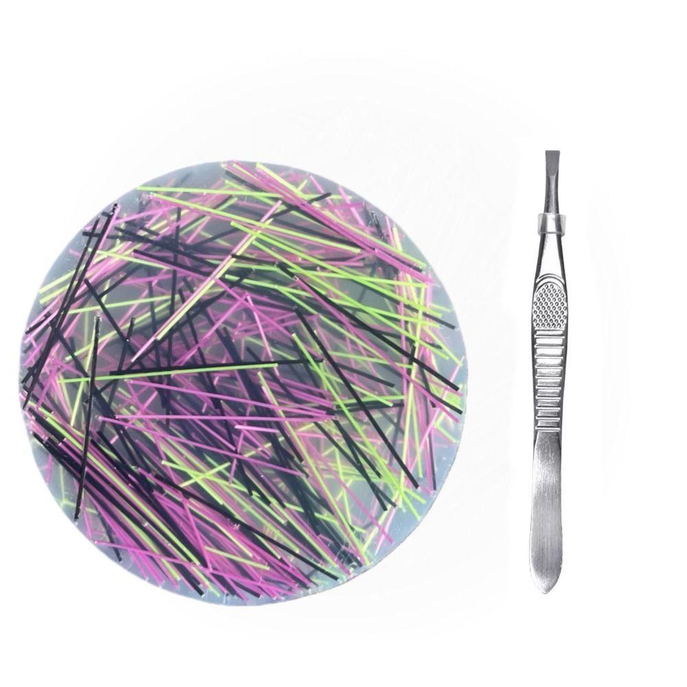 Round Skin Picking Fidget With Tweezers Sensory Picking Pad Funny Silicone Picking Pad Adults