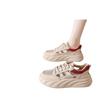 Stepping On Shit Women's Shoes 2025 New Hollow Little White Shoes Summer Student Versatile Board Shoes Breathable Mesh Sneakers