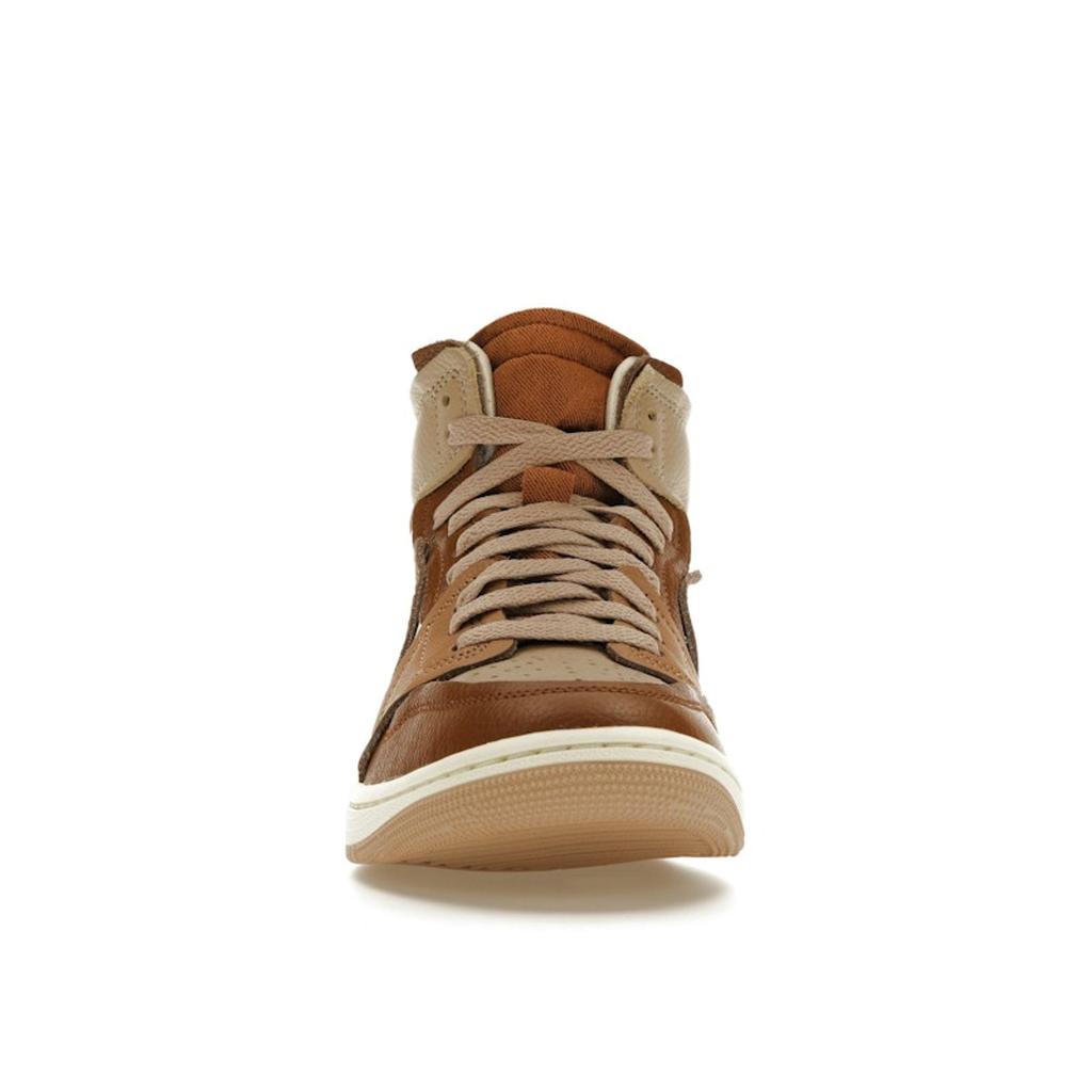 Air Jordan 1 High Method of Make Legend Средне-коричневые женские кроссовки Legend-Dark-Brown Legend-Coffee Legend-Light-Brown FB9891-200