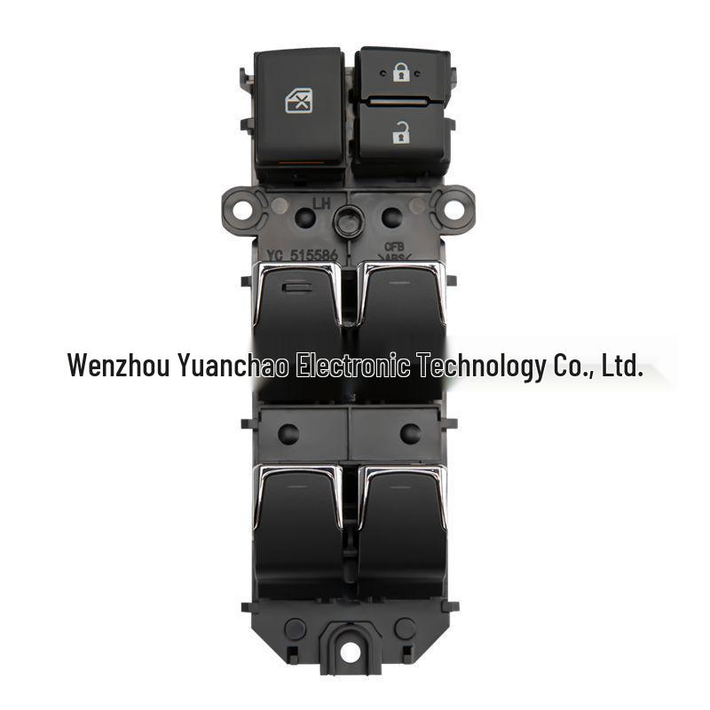 Lexus NX300 Power Window Switch 84040-78030 with Silver Trim