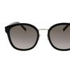 Givenchy Windproof Sunshade Irregular Sunglasses Unisex sunglasses Black GV40019F01B