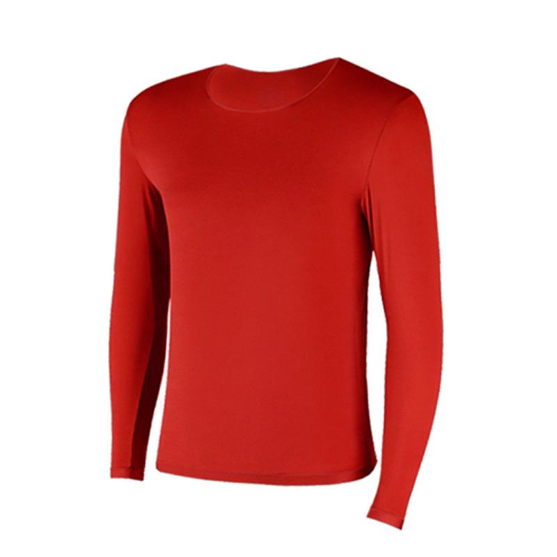 Мужской осенне-зимний набор для красоты кожи: Теплое нижнее белье с гиалуроновой кислотой, ультратонкое, невидимое, антистатическое базовое белье, одежда, питающая кожу.