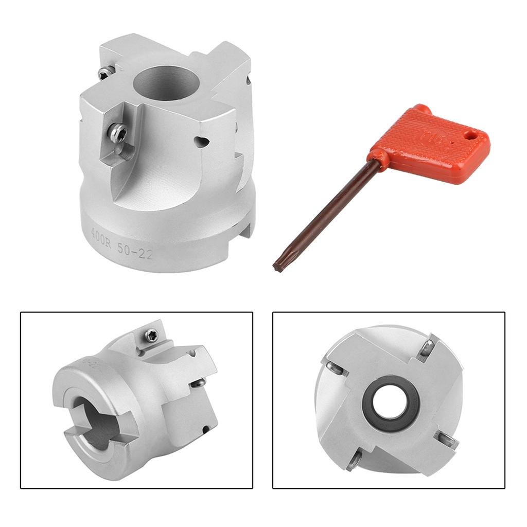 BAP400R 50 22 4T Фрезерная головка с плечом под прямым углом 90 градусов Фреза для торцевого фрезерования с ЧПУ