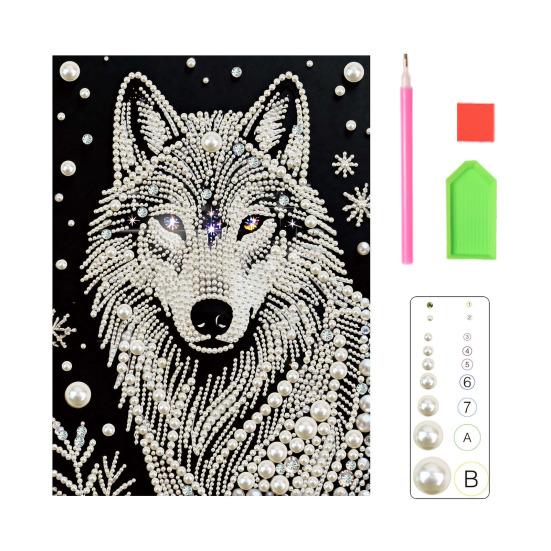 Набор для 3D-рисования жемчугом DIY Искусство и поделки из искусственного жемчуга для взрослых Мозаичная настенная живопись Картина с жемчугом и стразами в виде бабочки для декора дома и спальни