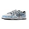 Nike Кроссовки для скейтборда Dunk Mist At Sea, Потерянный корабль, Износостойкие, Нескользящие, Низкие, Унисекс DD1391-100(Команда529-)