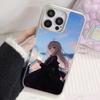 Чехол для мобильного телефона Wandering Witch Elaina с серебряным покрытием для iPhone 17 16 15 14 13 12 11 Air Pro Max Plus Цветная обложка