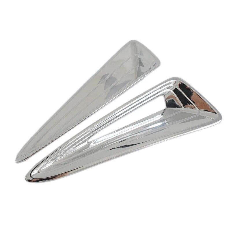 2 шт./компл. ABS хром внешний передний бампер боковая решетка накладка для Toyota C-HR CHR 2016-2017 2018 стайлинг автомобиля