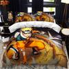 Naruto Duvet Cover Pillowcase Anime Bedding Set for Teen Girls Fashion Double Queen Size Bed Bedroom Decoration Gifts