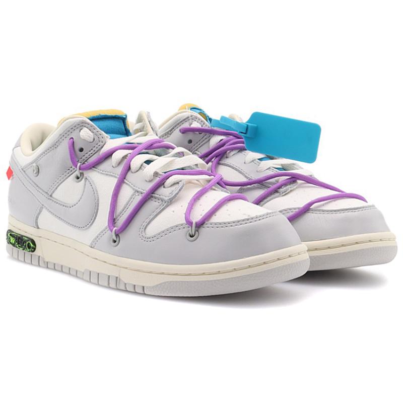 Nike Dunk Low Off White Lot 47 Of 50 Skate Shoes Sneakers DM1602-125