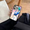 Anime Bulma Phone Case Black Hard Plastic Phone Case For Iphone 17 Air 16 15 14 13 12 11 Pro Max PC TPU Ins Case