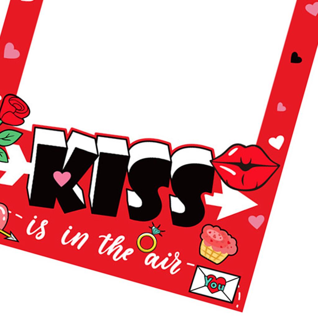 Valentines Day Photo Booth Props Valentines Day Decorations Valentines Photography Props Wedding Photo Props Photo Frame