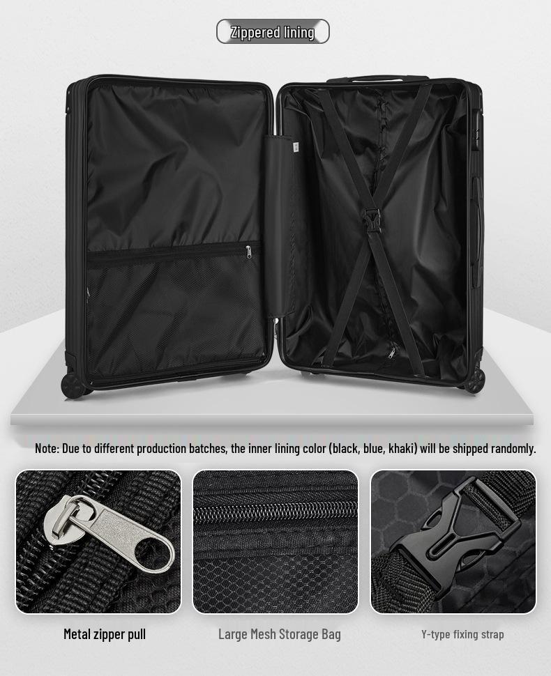 Чемодан с алюминиевой рамой и универсальными колесами: Варианты ручной клади 20", 24", 26" и 28" для студентов и путешественников