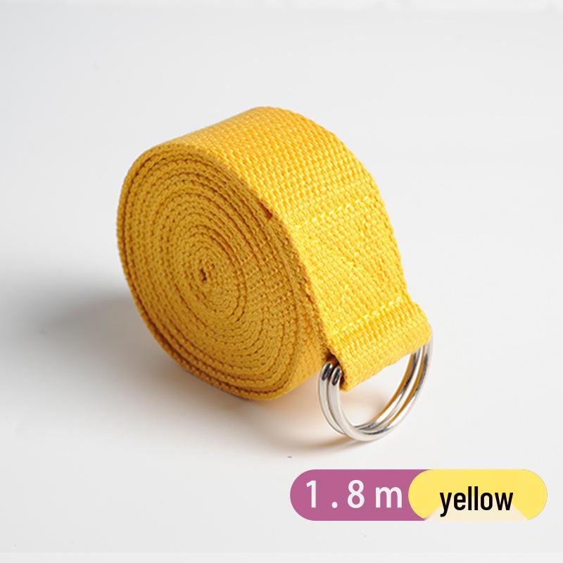 Ремень для растяжки для йоги - Износостойкий, Удлиненная длина 183 см для гибкости и поддержки