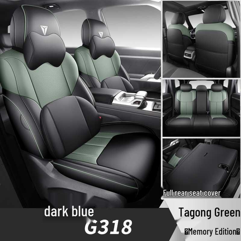 Changan Deep Blue G318 Perforated Leather All-Season Car Seat Cushion Cover