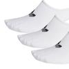 adidas originals Unisex Low Cut Logo Socks 3 Packs White Men's FM0676